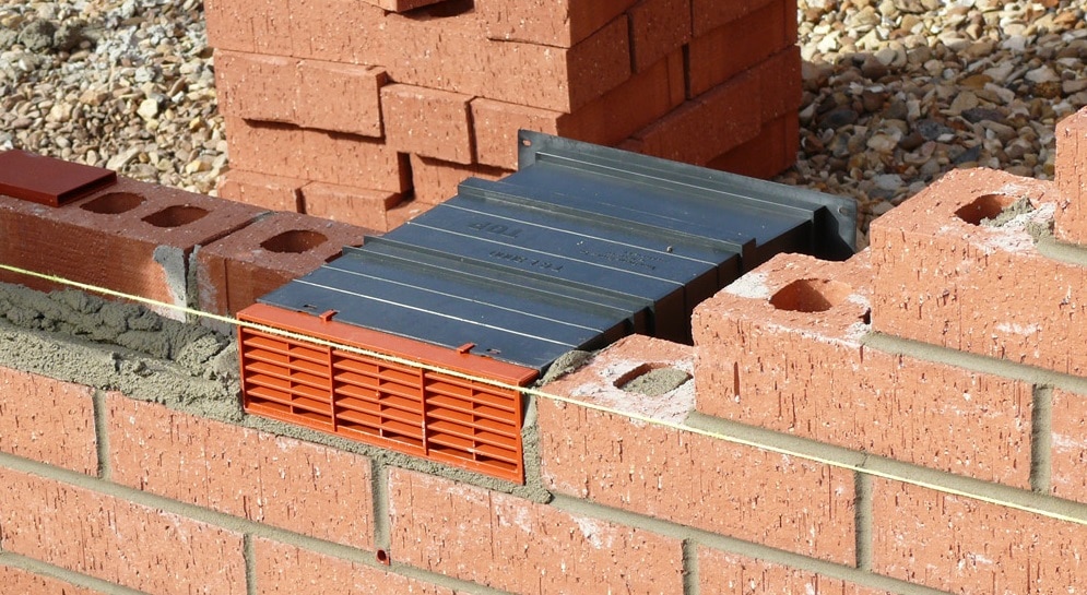 Timloc 9x3 Inch Black Air Brick Vents – Pack Of 10 – Plastic Grilles For Ventilation